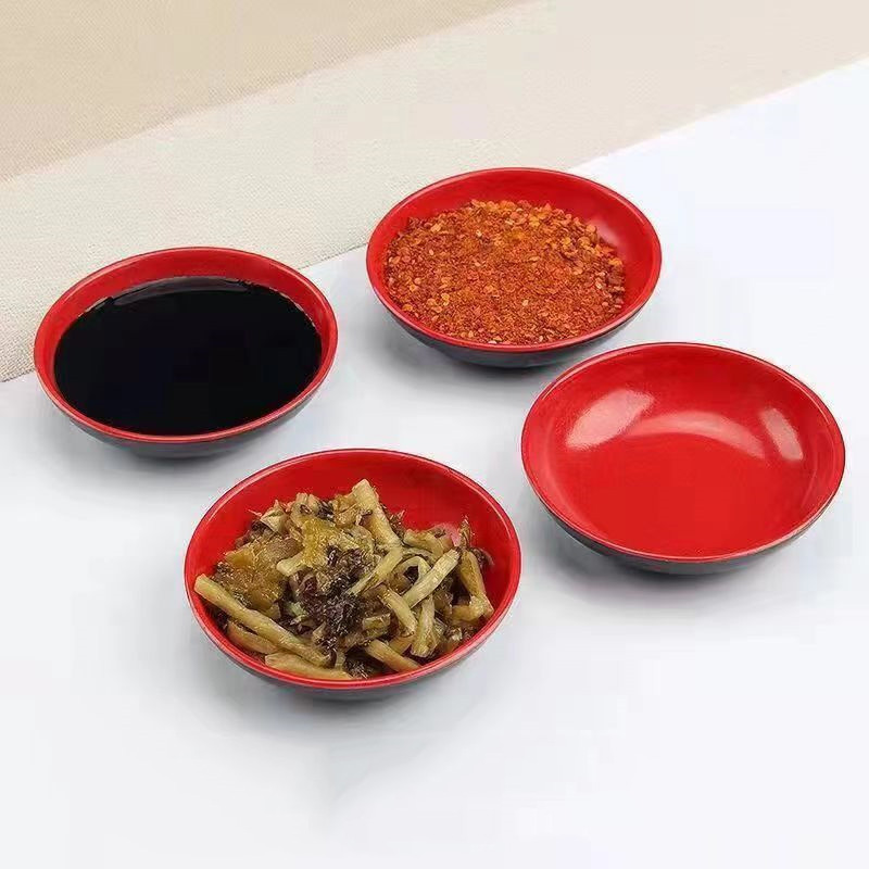 Sauce Dipping Cup - 3 piezas de platos redondos de