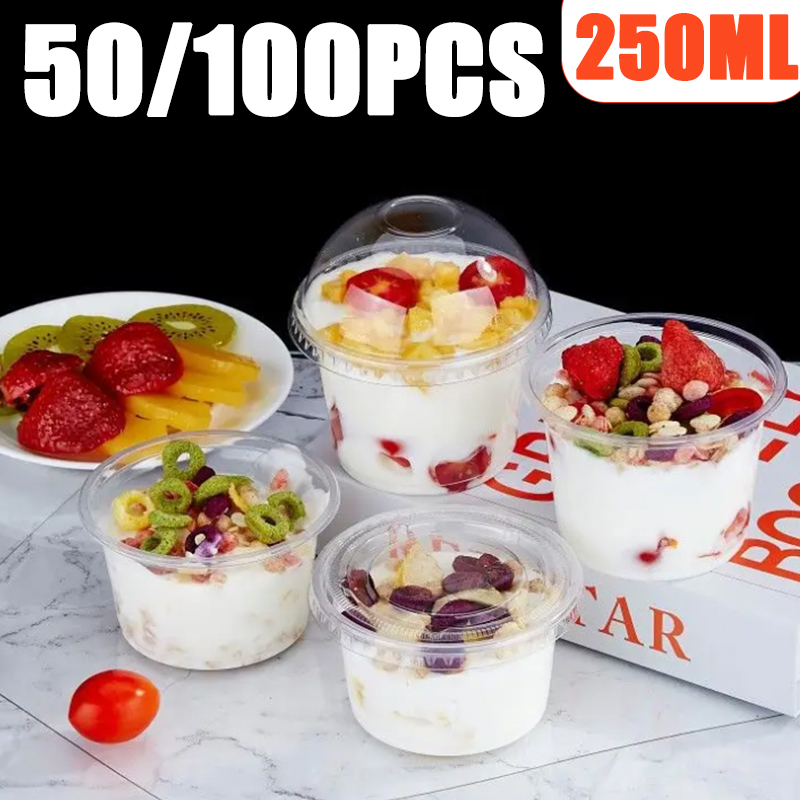 Sauce Dipping Cup - Tazas de pudín de plástico desechables,