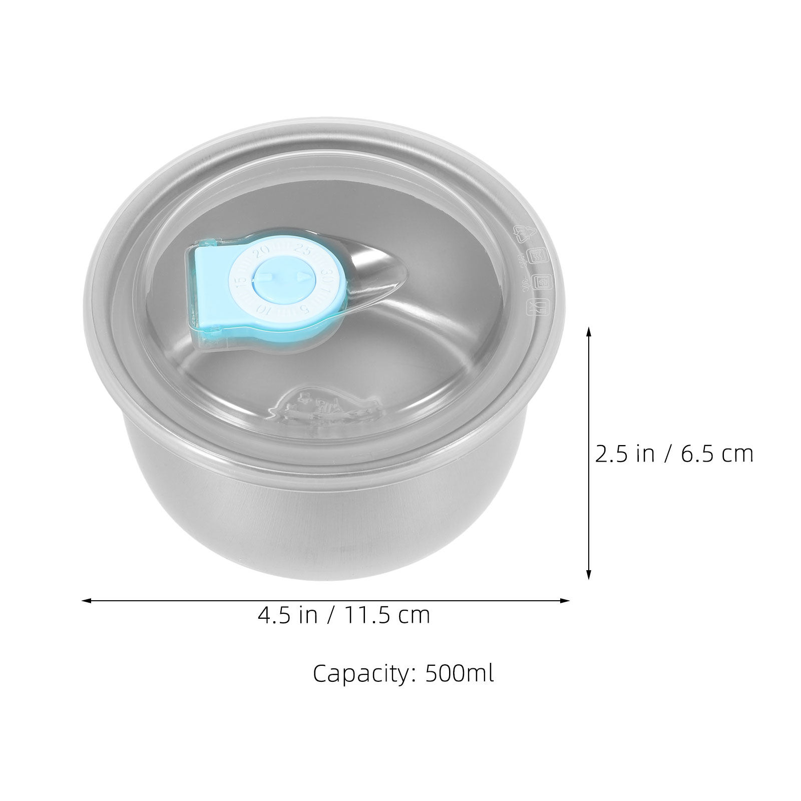 Meal Prep Bowl - Caja de helado casera de 6