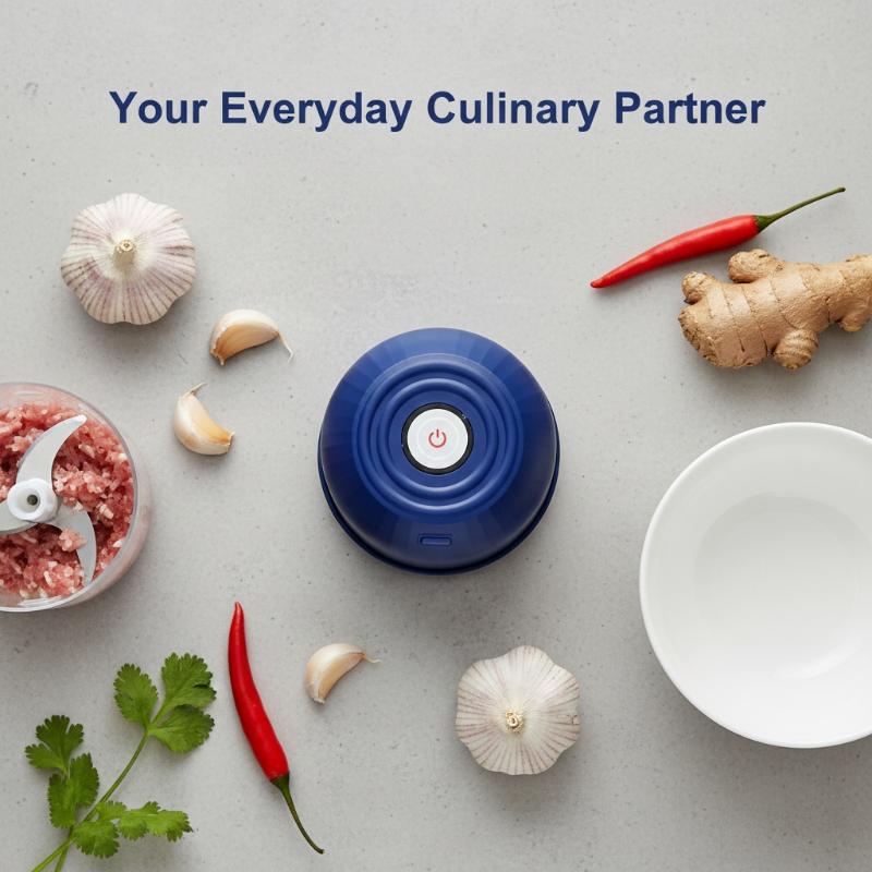 Meal Prep Or Prep Meal - Picadora de Ajo Eléctrica Inalámbrica de