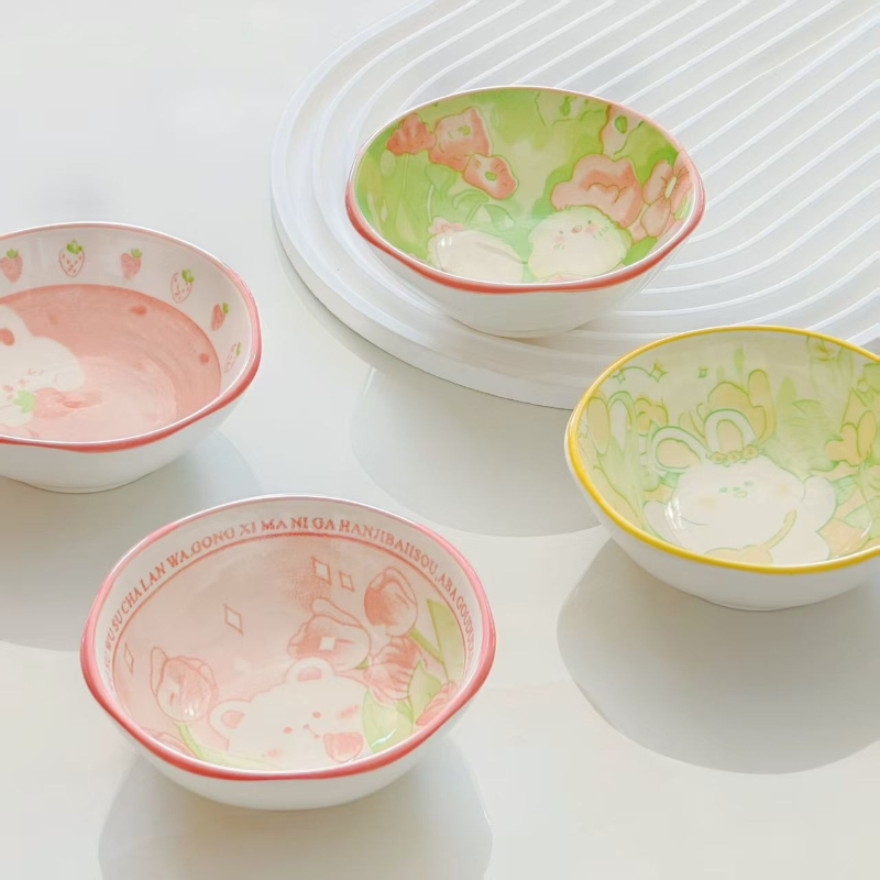 Juego de 4 Platos de Cerámica  - Sauce Dipping Cup reseña y precio