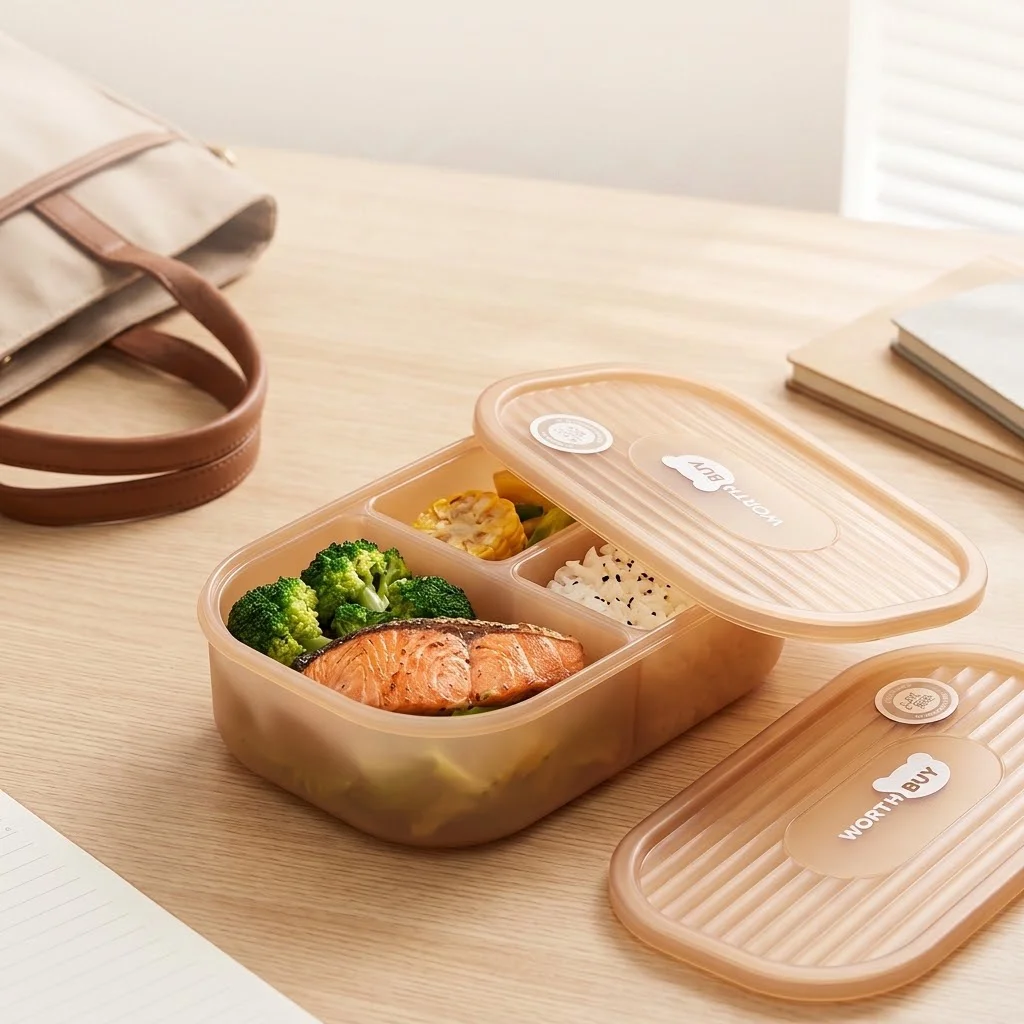 Lonchera infantil tipo bento,  - Meal Prep Or Prep Meal reseña y precio