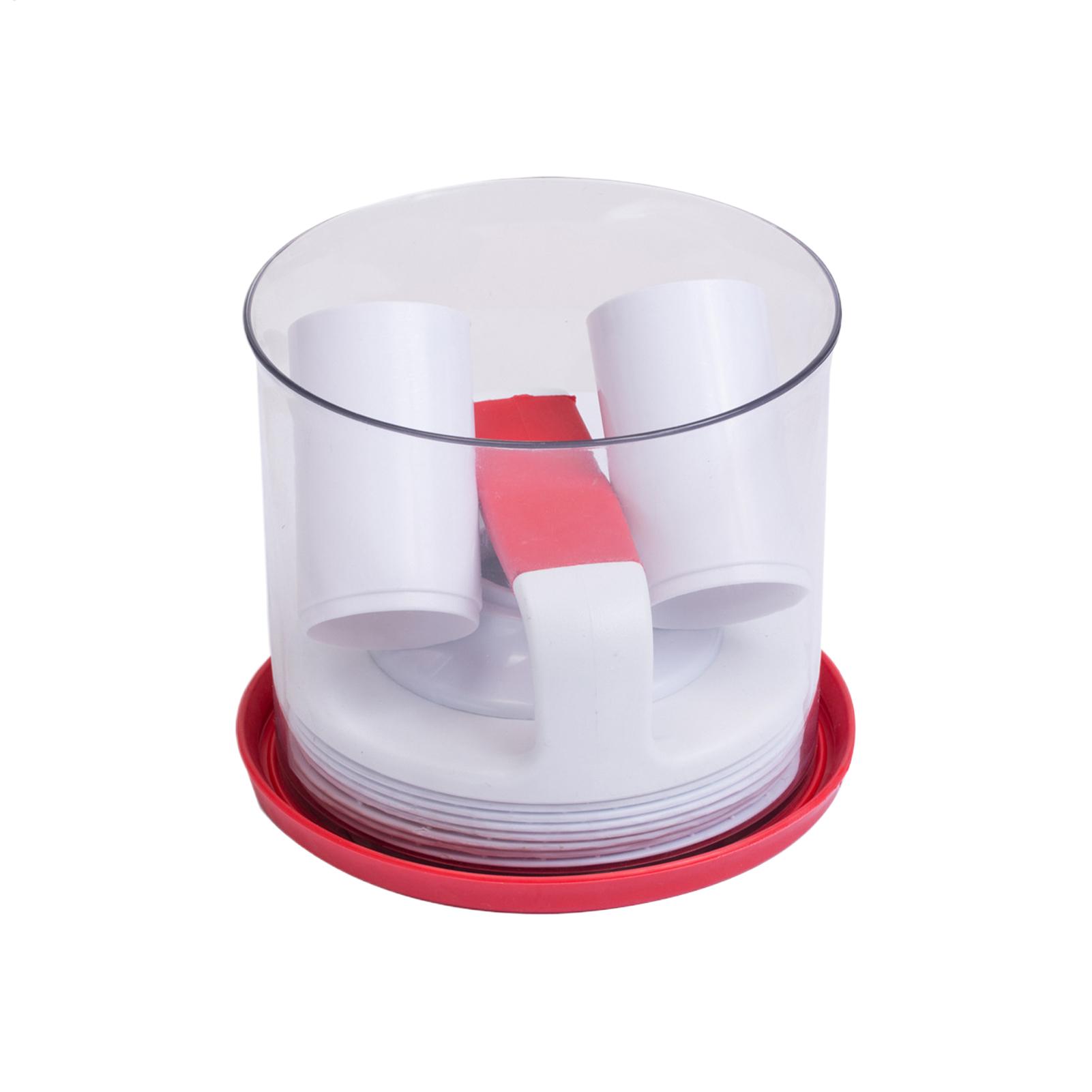 Prensa manual redonda antiadhe - Meal Prep Template reseña y precio