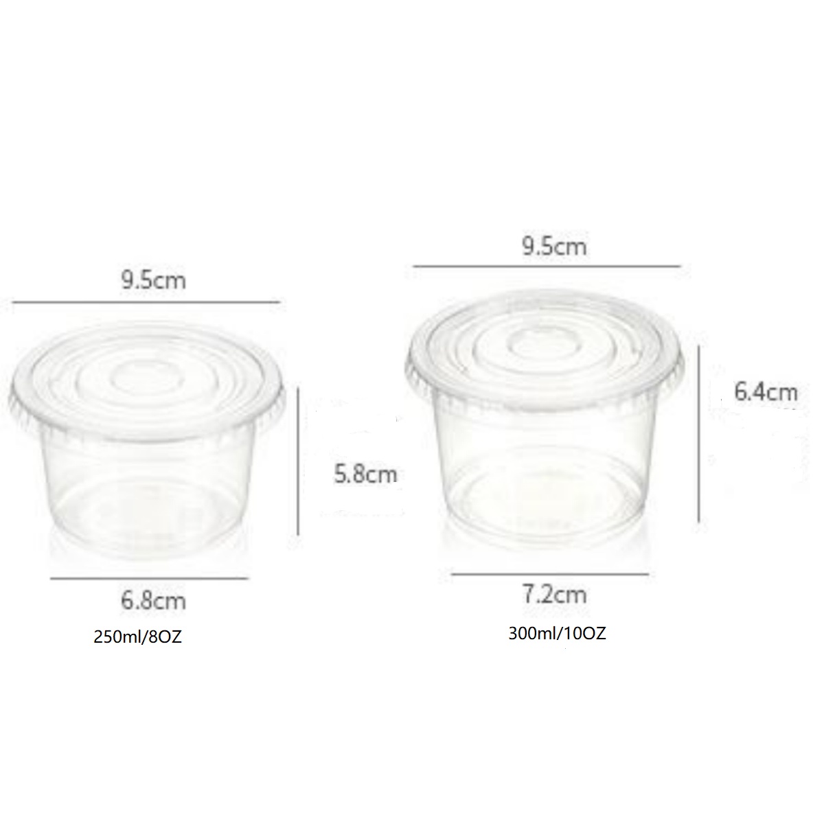 Vasos de Plástico para Parfait - Sauce Dipping Cup reseña y precio