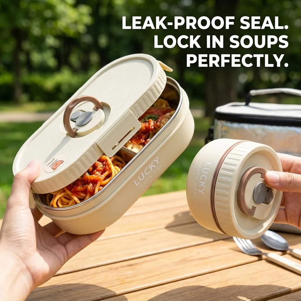 Lonchera Bento de Acero Inoxid - Meal Prep Or Prep Meal reseña y precio